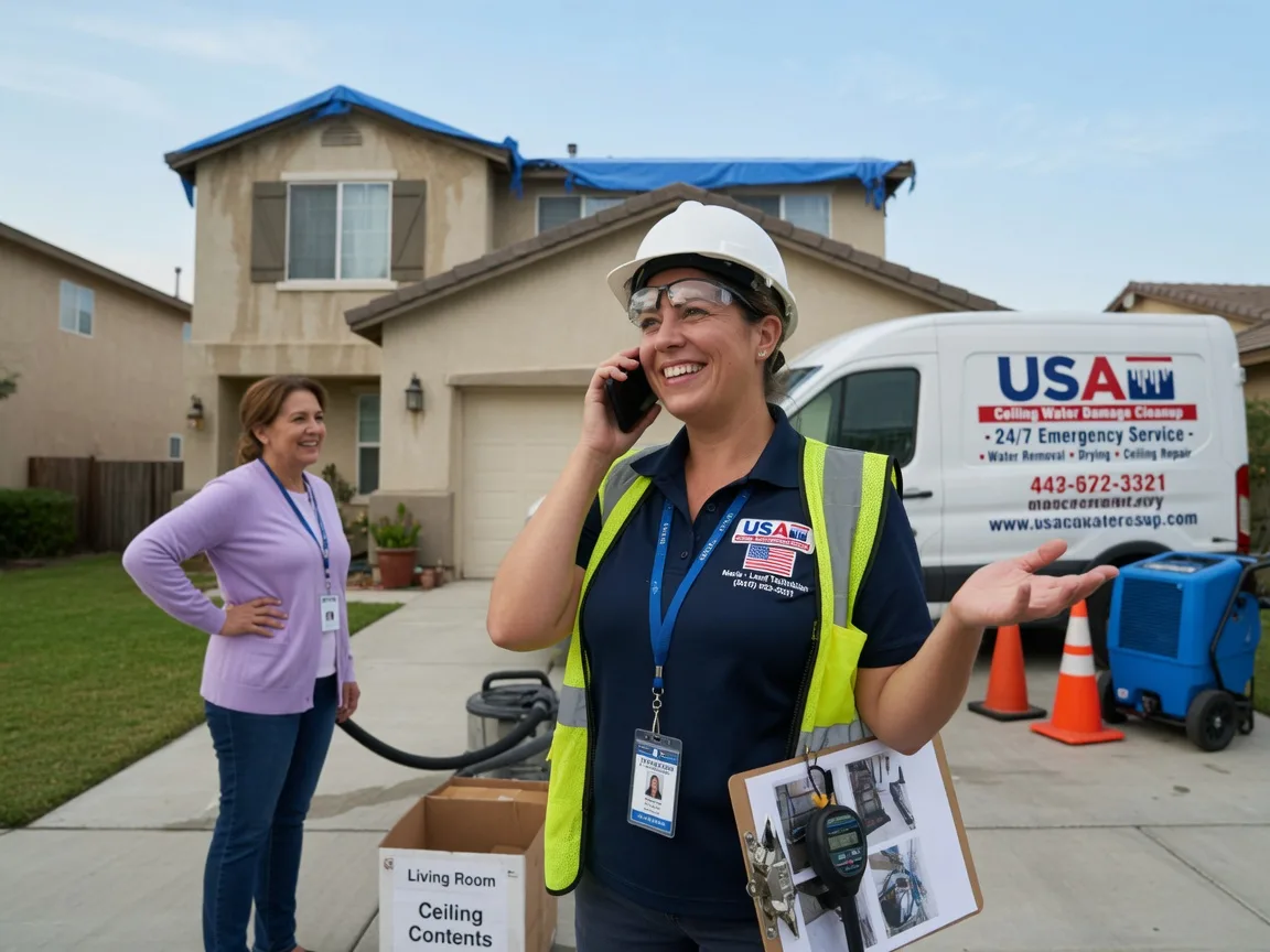 Ceiling Water Damage Restoration Johnsonville, IL FAQs